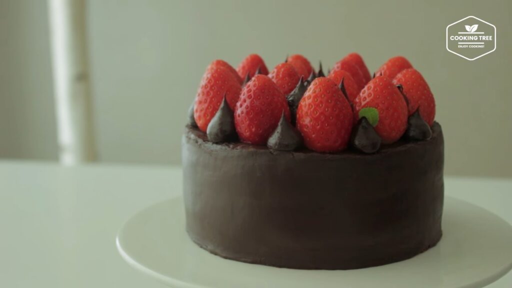 Strawberry Ganache Cake Recipe Cooking tree