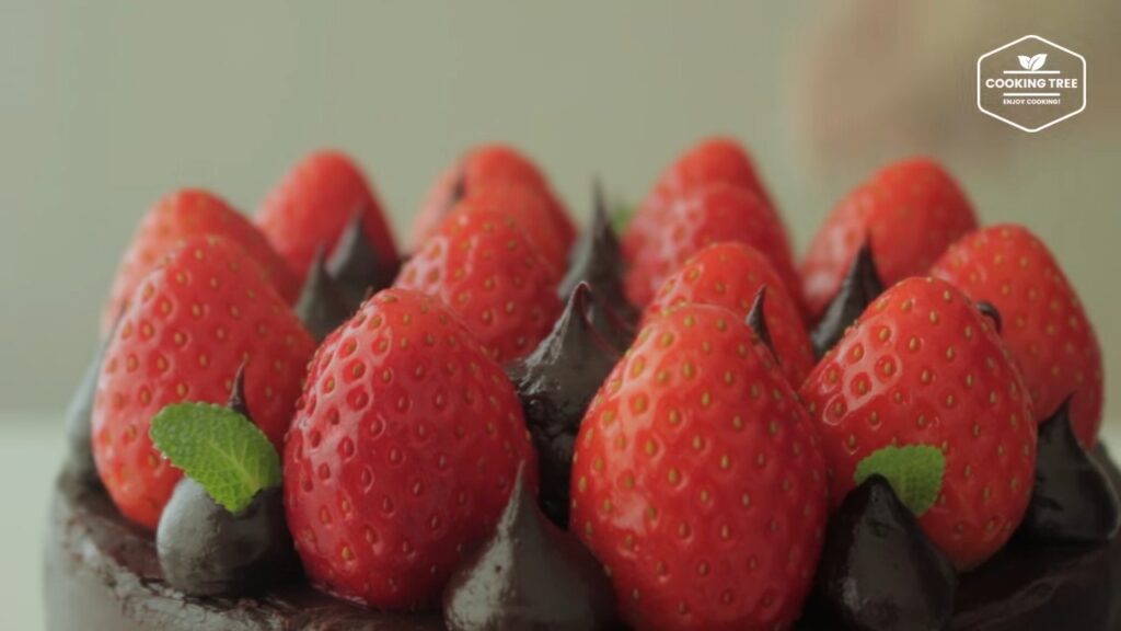 Strawberry Ganache Cake Recipe Cooking tree
