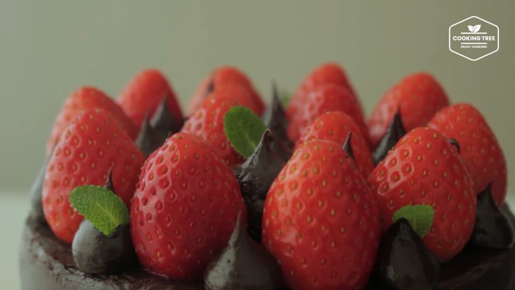 Strawberry Ganache Cake Recipe Cooking tree
