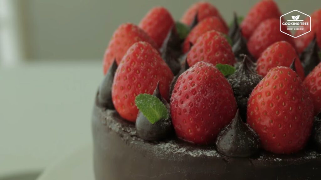Strawberry Ganache Cake Recipe Cooking tree