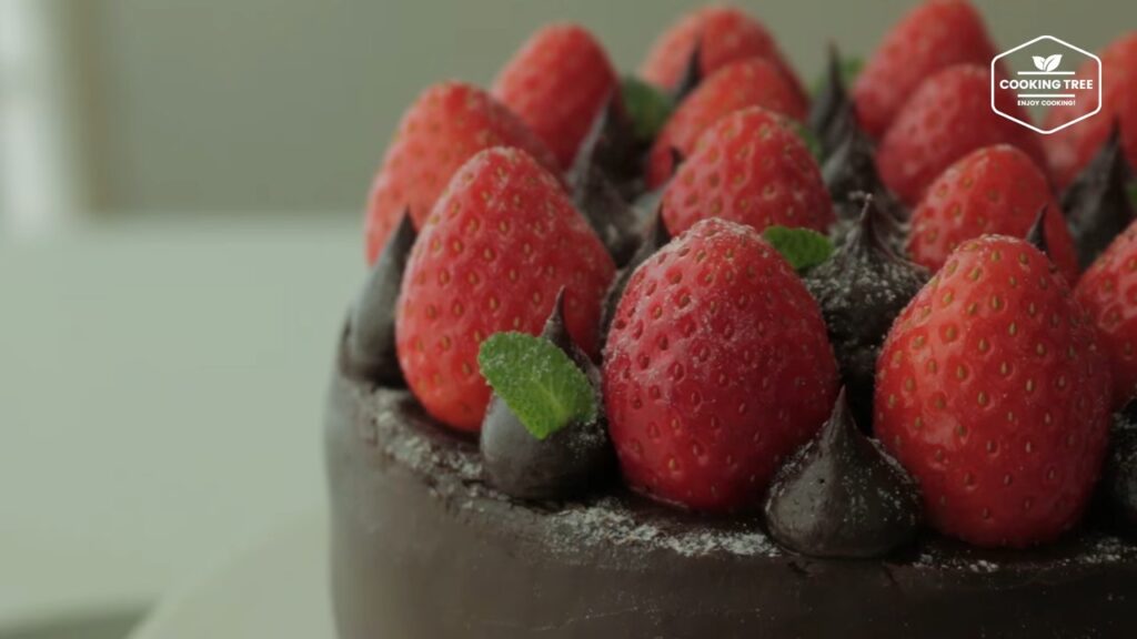 Strawberry Ganache Cake Recipe Cooking tree