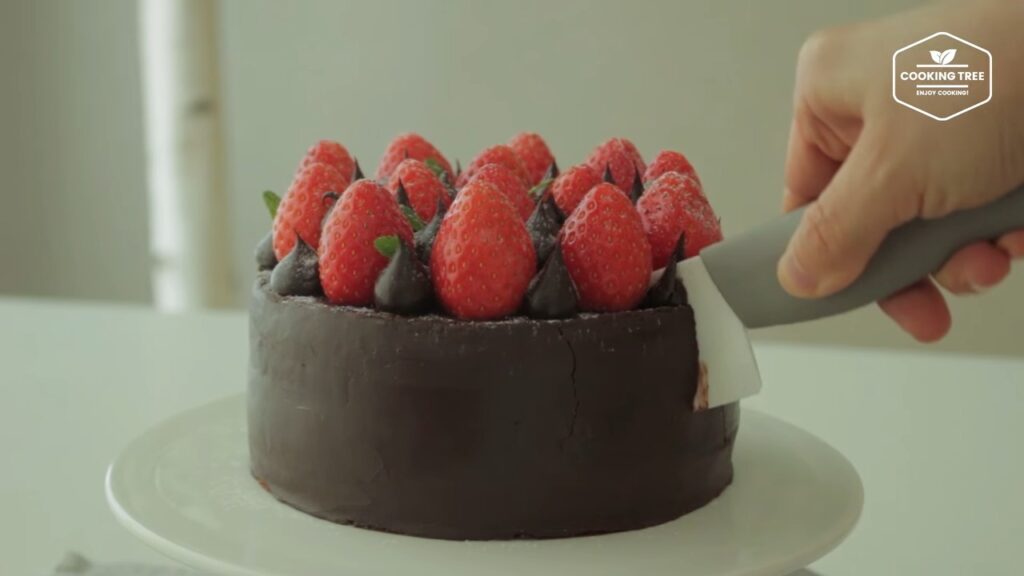 Strawberry Ganache Cake Recipe Cooking tree
