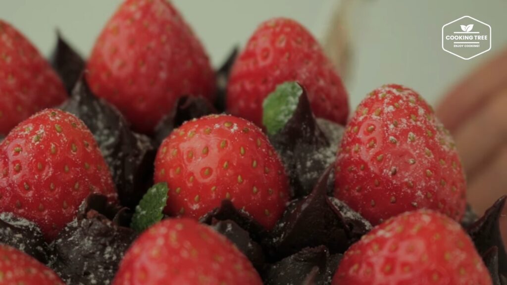 Strawberry Ganache Cake Recipe Cooking tree