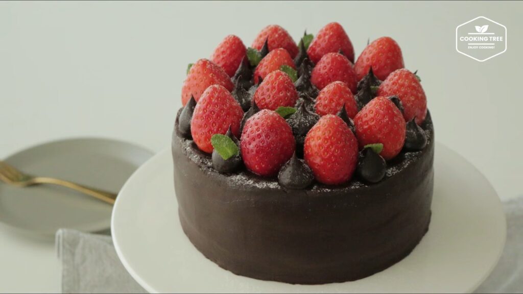 Strawberry Ganache Cake Recipe Cooking tree