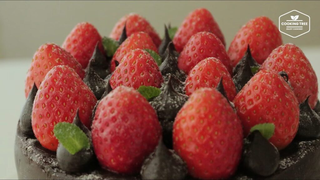 Strawberry Ganache Cake Recipe Cooking tree