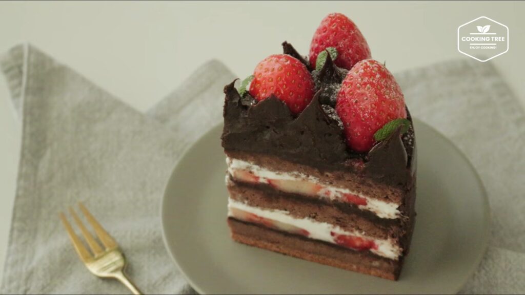 Strawberry Ganache Cake Recipe Cooking tree
