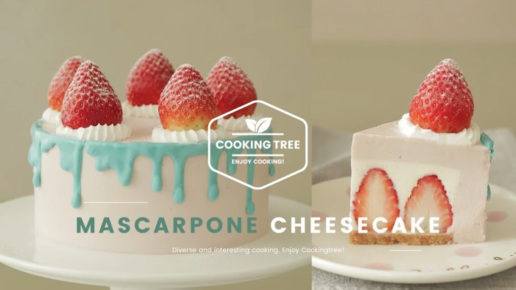 Strawberry Mascarpone Cheesecake Recipe Cooking tree