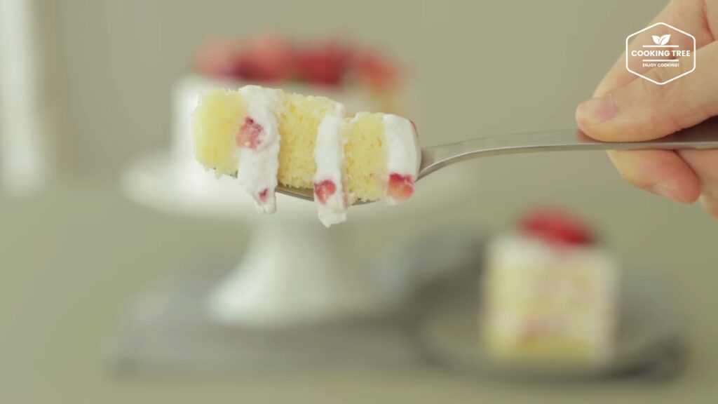 Strawberry cake Recipe Cooking tree