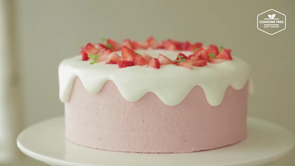 Strawberry cake Recipe Cooking tree