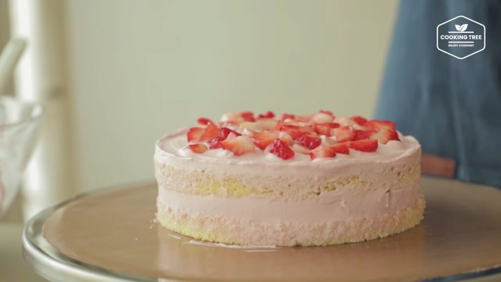 Strawberry cake Recipe Cooking tree