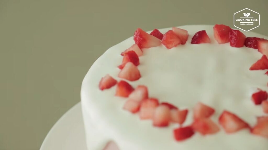 Strawberry cake Recipe Cooking tree