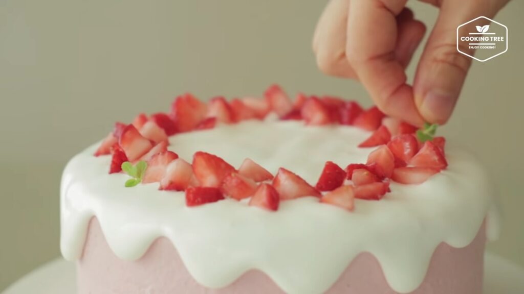 Strawberry cake Recipe Cooking tree