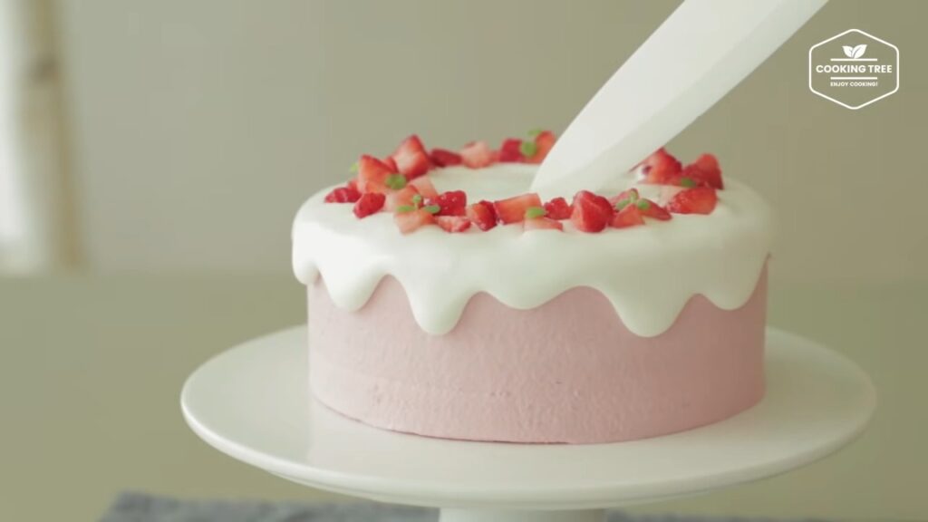 Strawberry cake Recipe Cooking tree