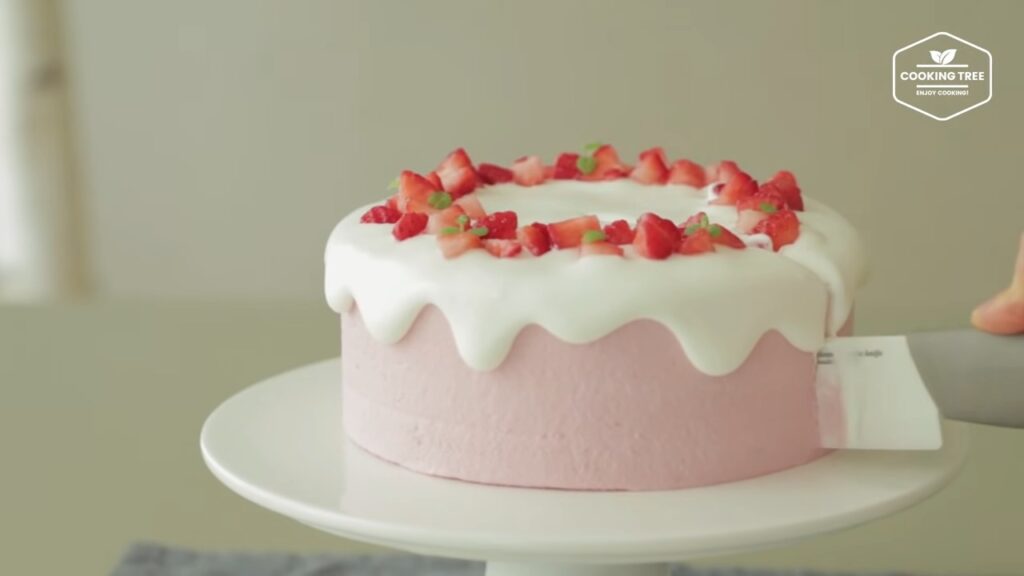 Strawberry cake Recipe Cooking tree