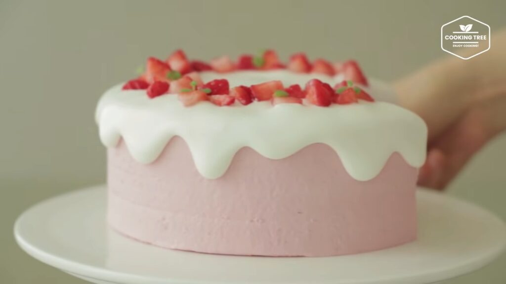 Strawberry cake Recipe Cooking tree