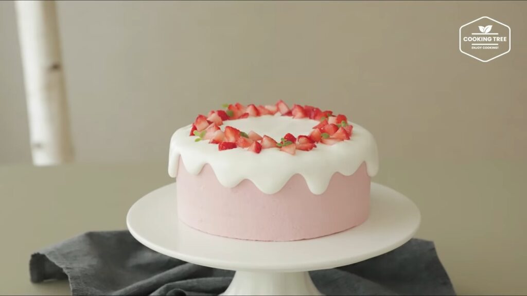Strawberry cake Recipe Cooking tree