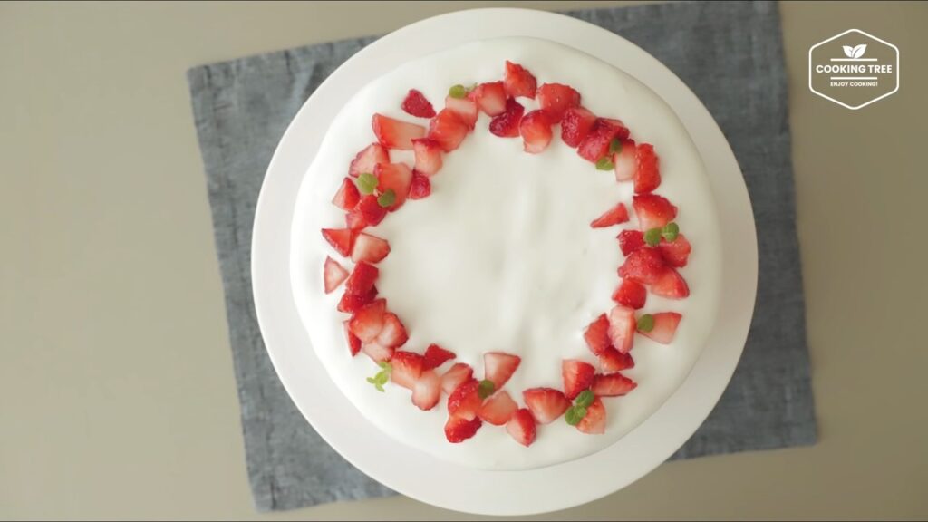 Strawberry cake Recipe Cooking tree