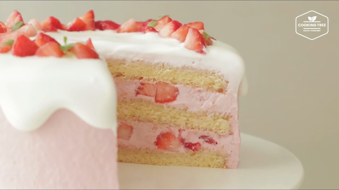 Strawberry cake Recipe Cooking tree Strawberry cake Recipe Cooking tree