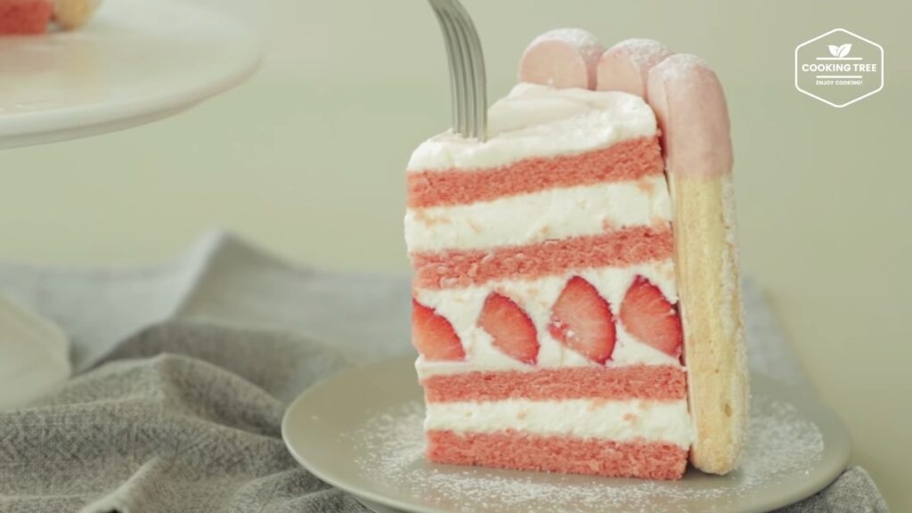 Strawberry charlotte cake Recipe Cooking tree