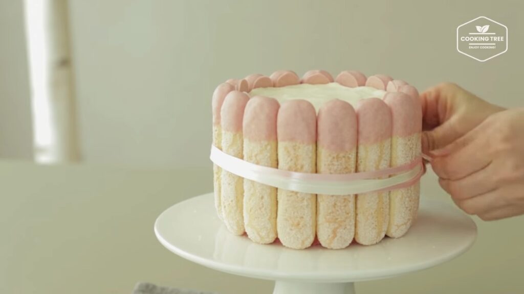 Strawberry charlotte cake Recipe Cooking tree