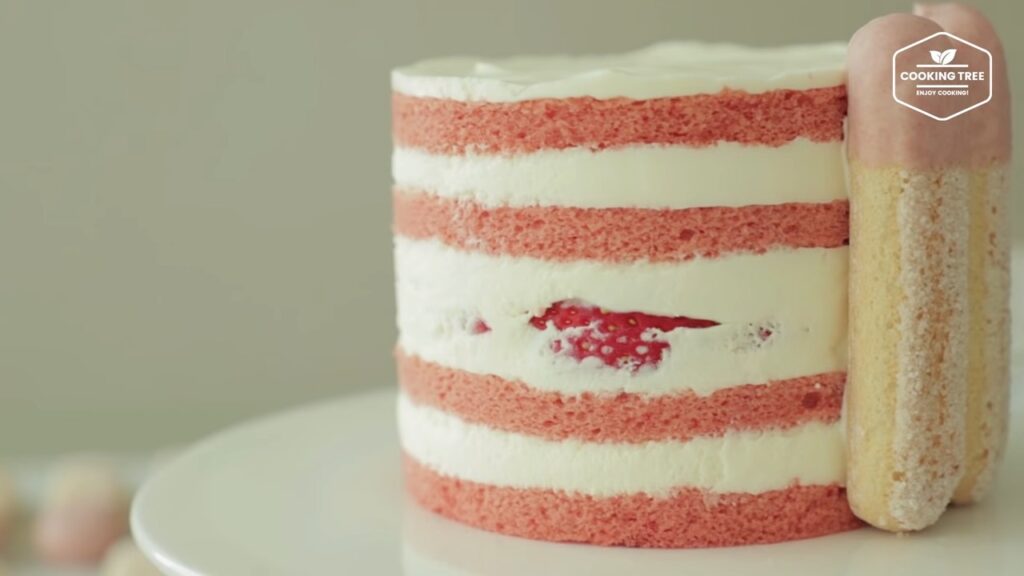 Strawberry charlotte cake Recipe Cooking tree