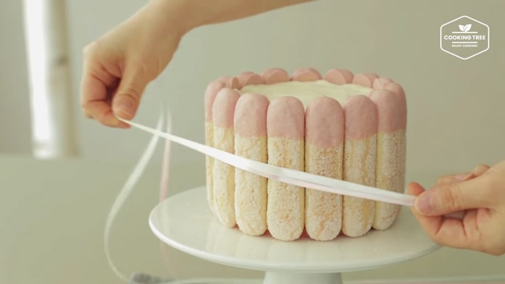 Strawberry charlotte cake Recipe Cooking tree