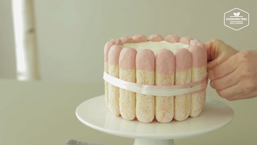 Strawberry charlotte cake Recipe Cooking tree