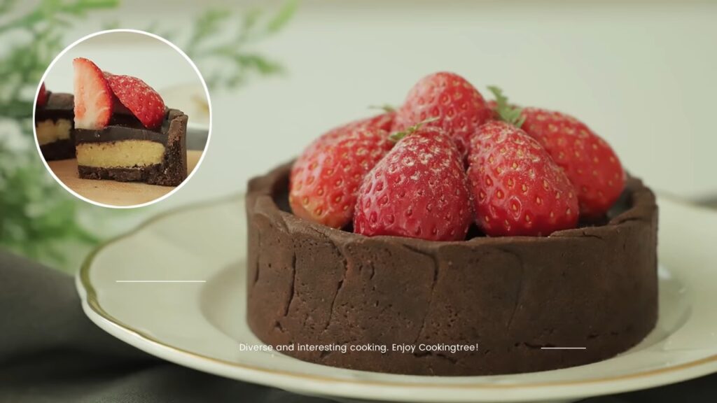 Strawberry chocolate ganache tart Recipe Cooking tree