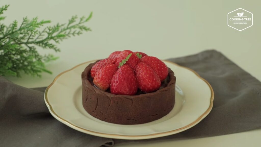 Strawberry chocolate ganache tart Recipe Cooking tree