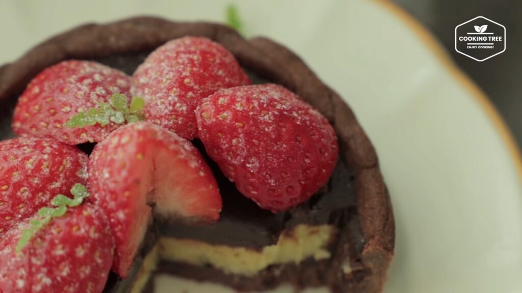Strawberry chocolate ganache tart Recipe Cooking tree