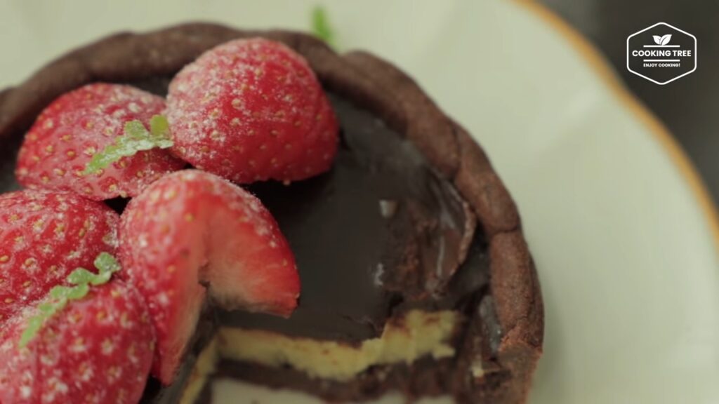 Strawberry chocolate ganache tart Recipe Cooking tree