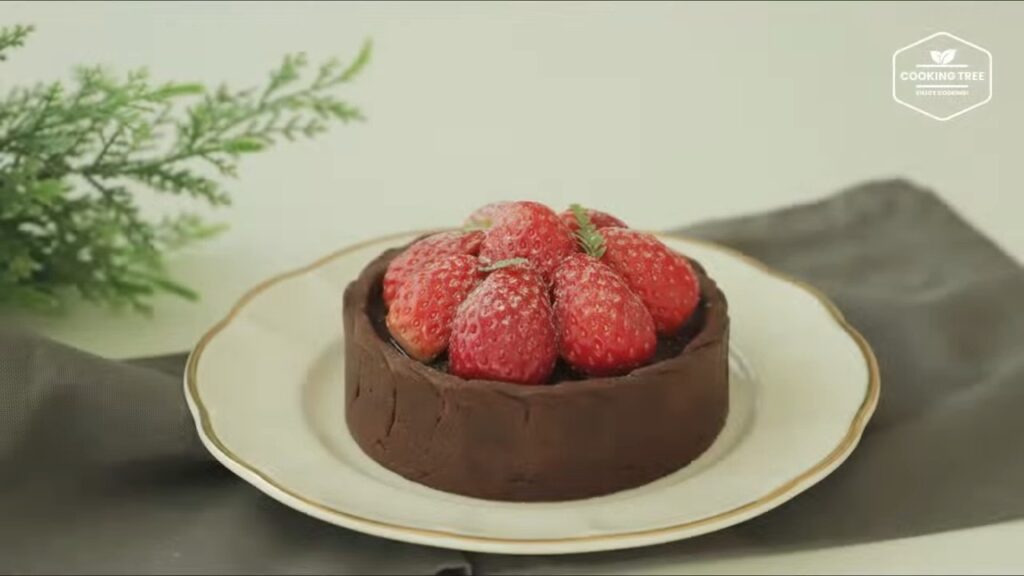 Strawberry chocolate ganache tart Recipe Cooking tree