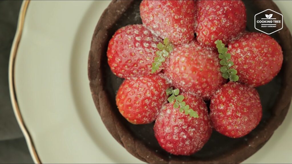 Strawberry chocolate ganache tart Recipe Cooking tree