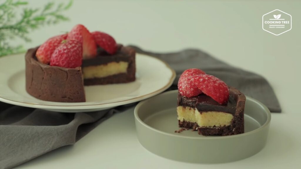 Strawberry chocolate ganache tart Recipe Cooking tree