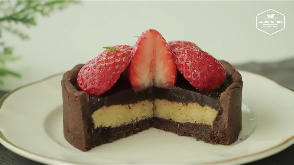 Strawberry chocolate ganache tart Recipe Cooking tree