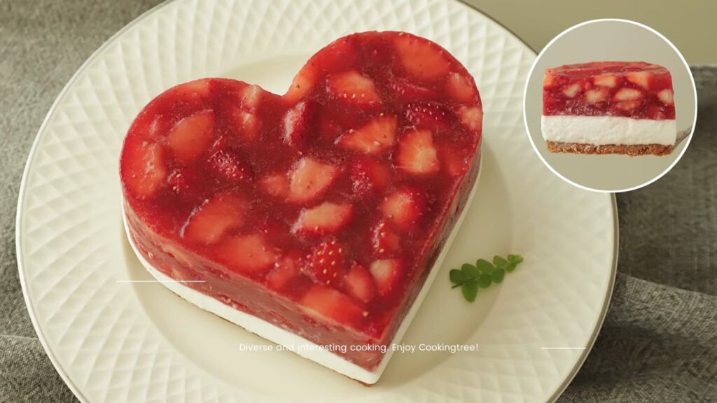 Strawberry mousse cake Recipe Cooking tree
