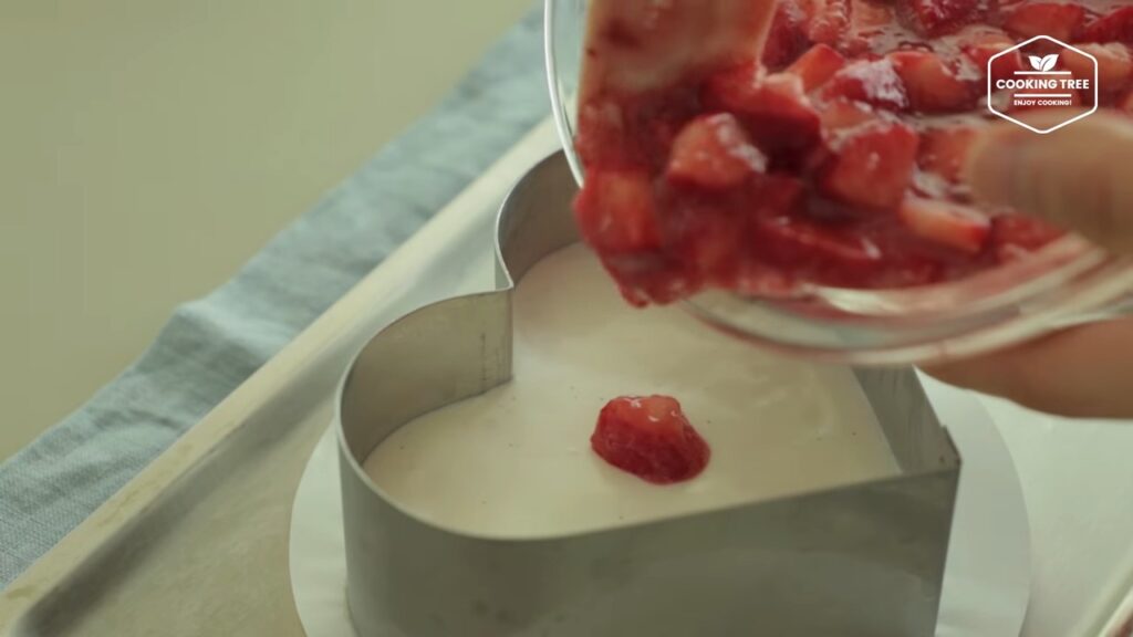 Strawberry mousse cake Recipe Cooking tree
