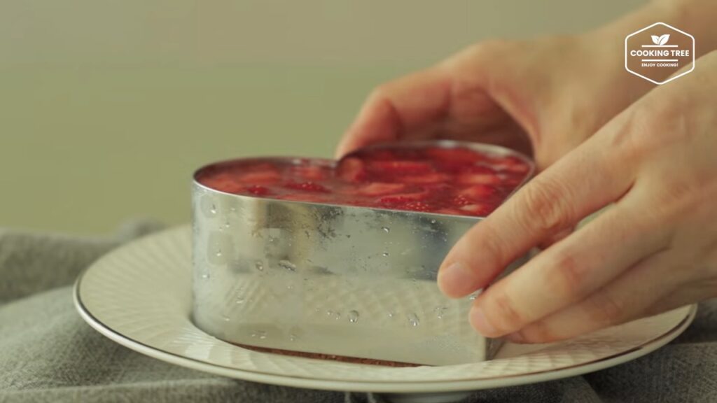 Strawberry mousse cake Recipe Cooking tree