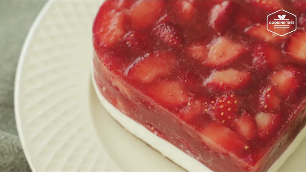 Strawberry mousse cake Recipe Cooking tree