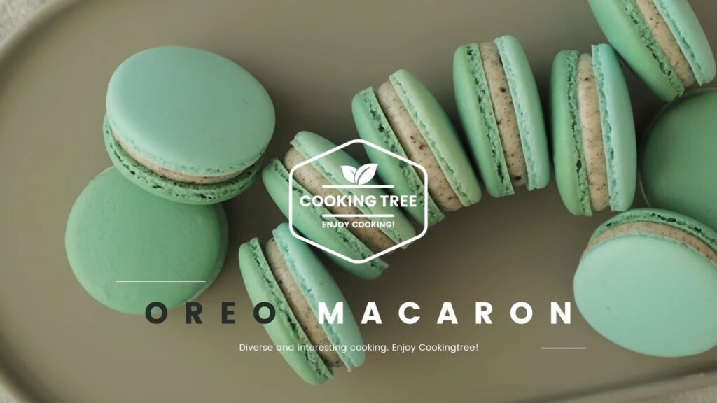 Swiss meringue Oreo Macaron Recipe Cooking tree