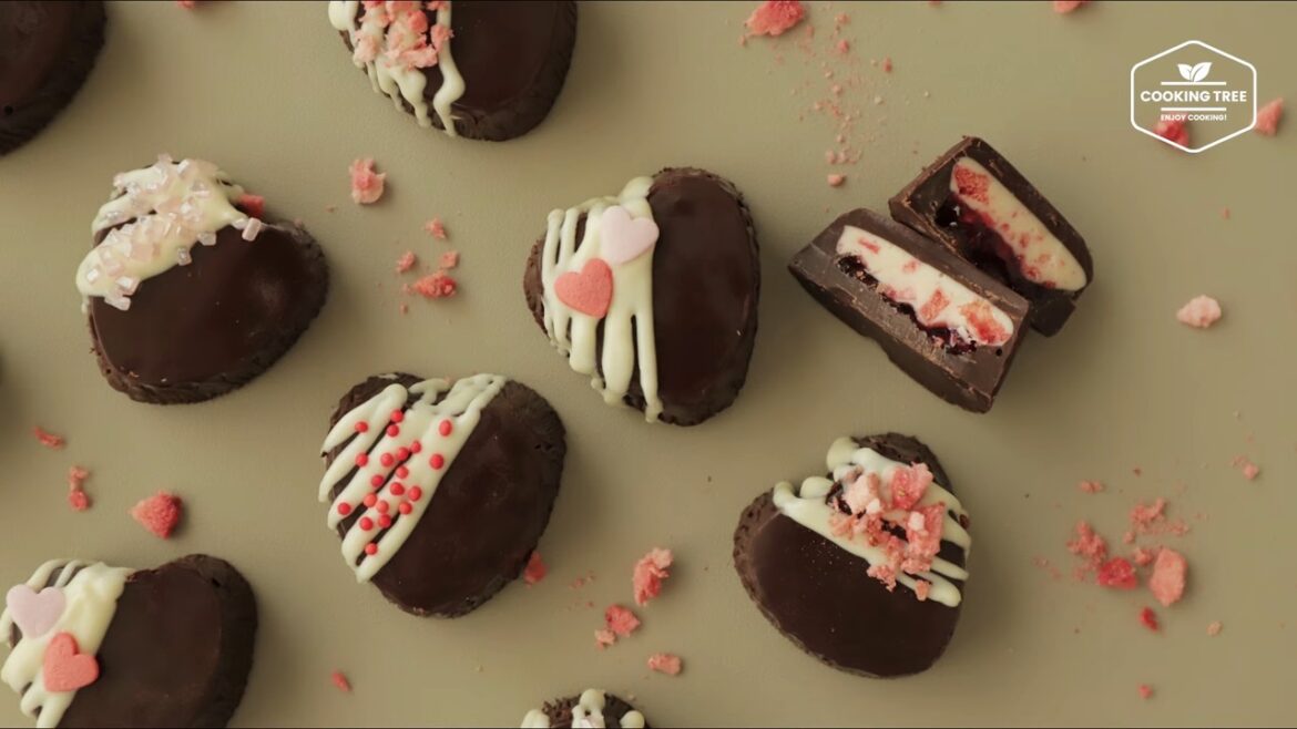Valentines Day Raspberry Heart Chocolate Recipe Cooking tree Valentines Day Raspberry Heart Chocolate Recipe Cooking tree