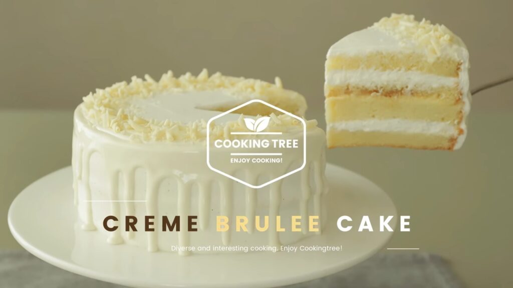 Vanilla Creme brulee Cake Recipe Cooking tree