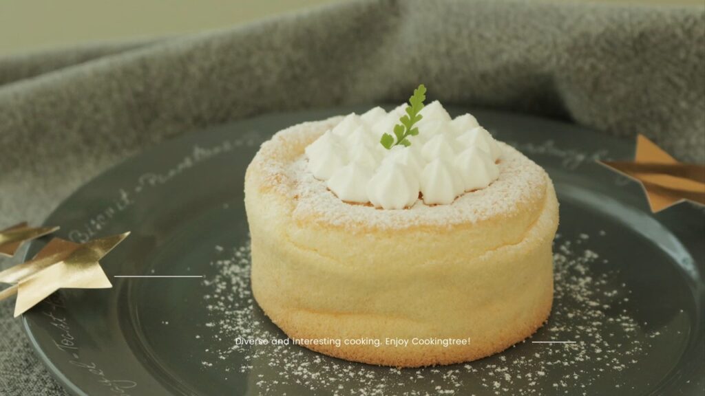 Whipped cream chiffon cake Recipe Cooking tree