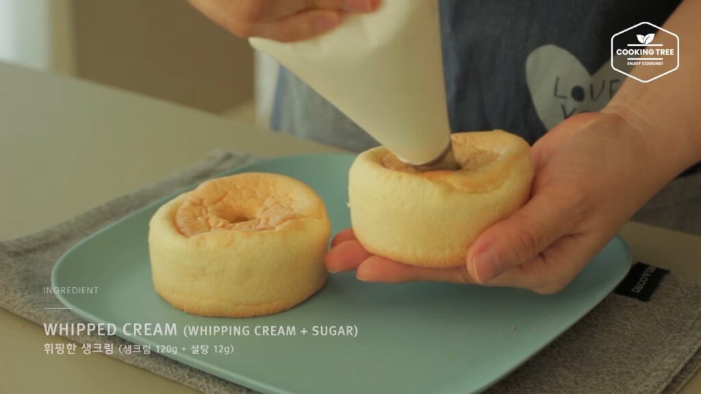 Whipped cream chiffon cake Recipe Cooking tree