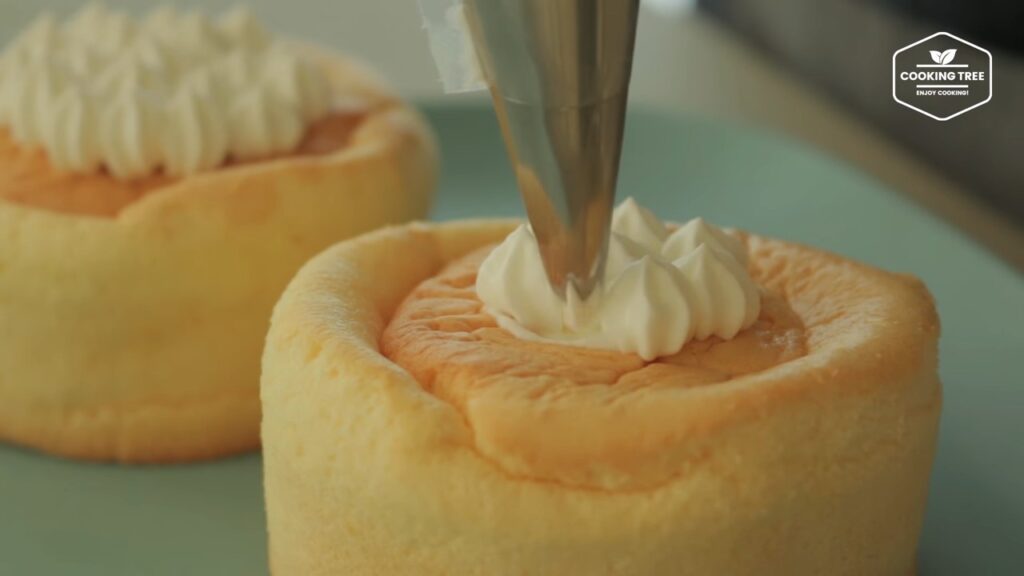 Whipped cream chiffon cake Recipe Cooking tree