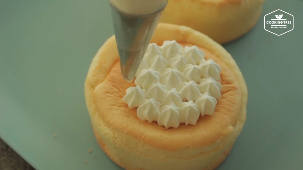 Whipped cream chiffon cake Recipe Cooking tree