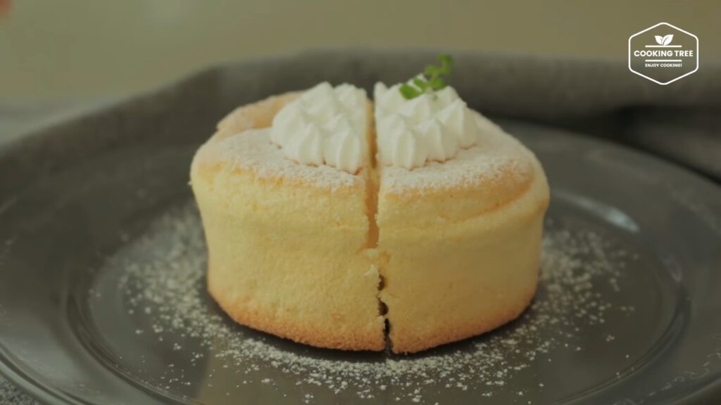 Whipped cream chiffon cake Recipe Cooking tree