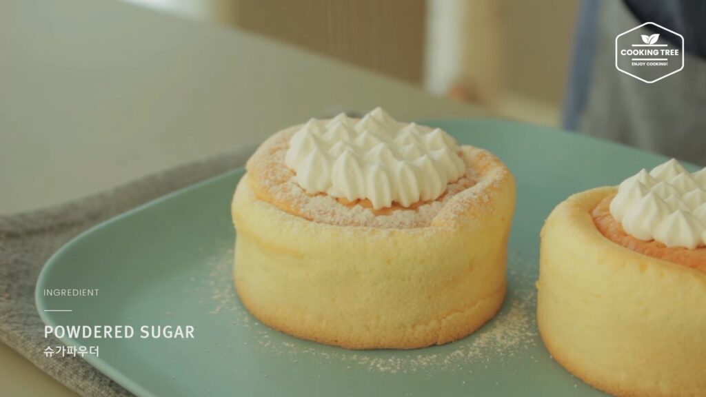 Whipped cream chiffon cake Recipe Cooking tree