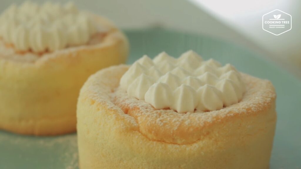 Whipped cream chiffon cake Recipe Cooking tree