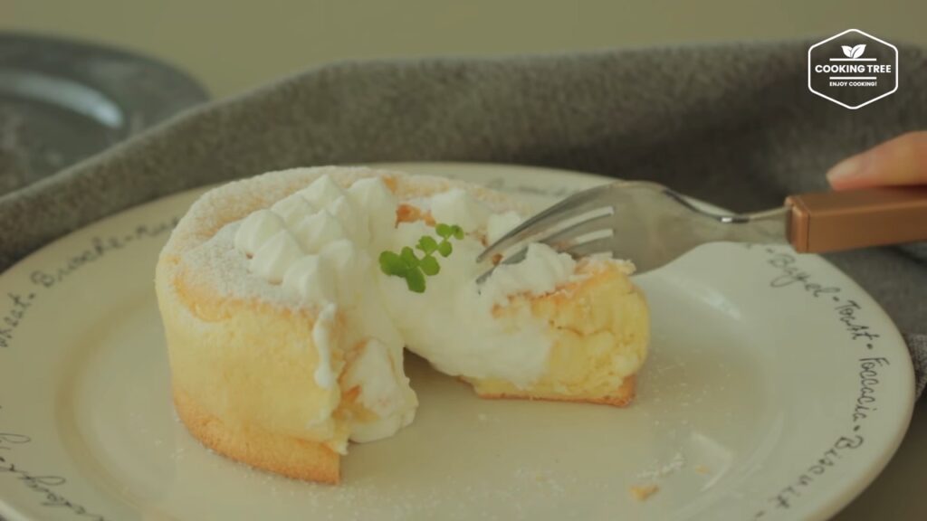 Whipped cream chiffon cake Recipe Cooking tree